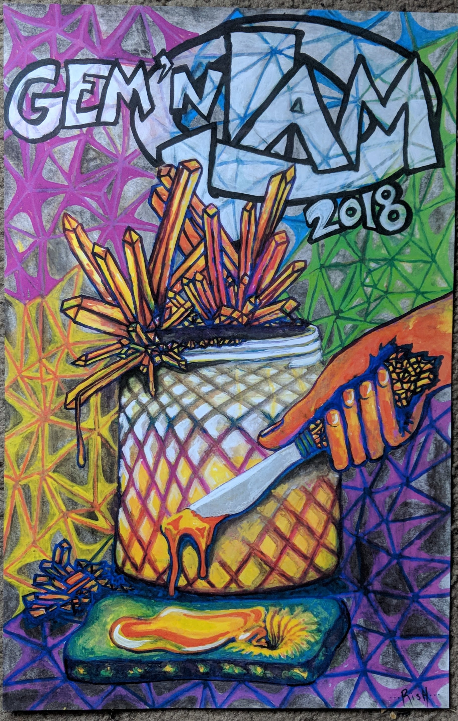 Gem and Jam 2018 Poster