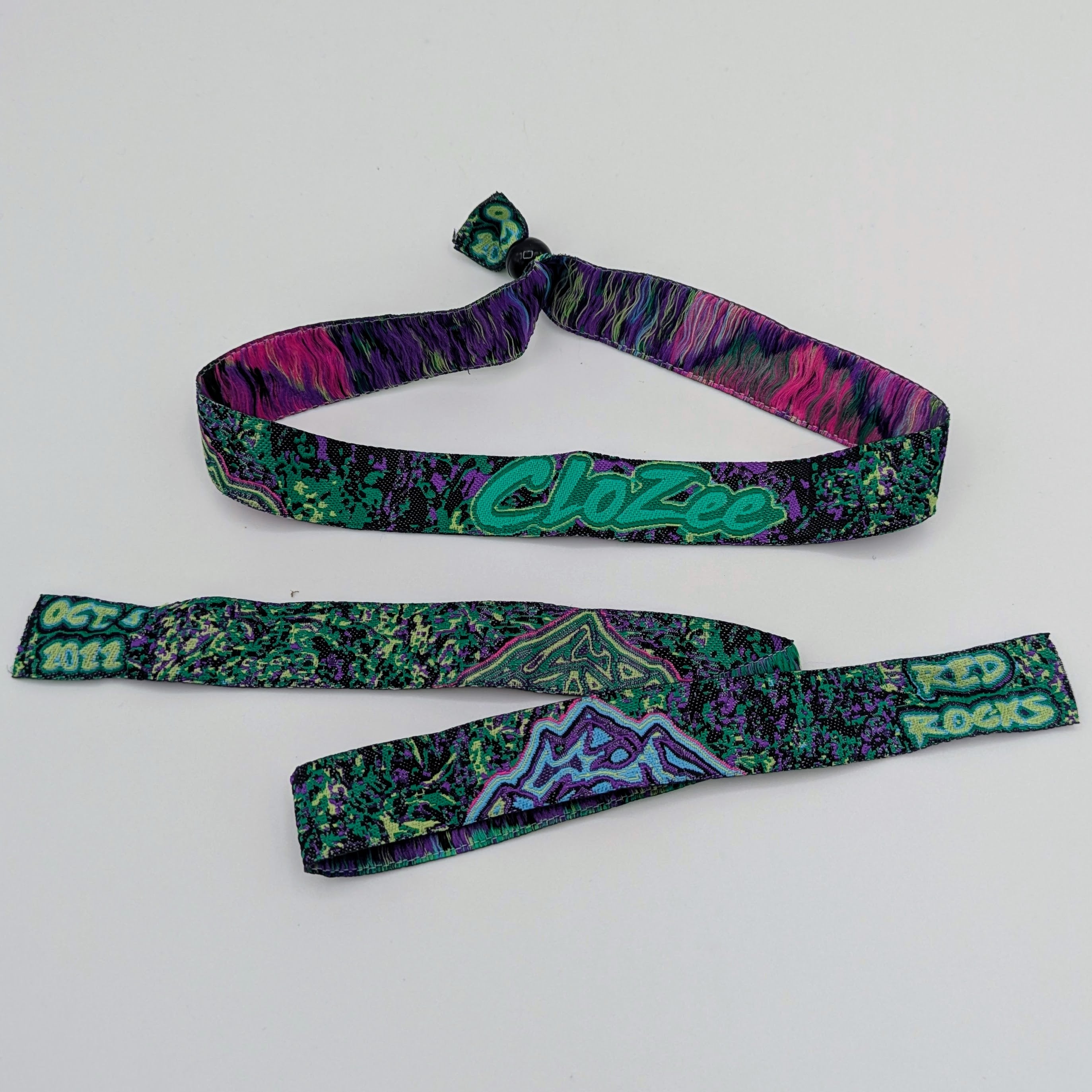 Clozee Wristband Oct 8, 2022 Red Rocks