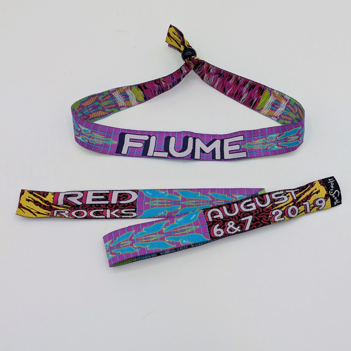 Flume Wristband Aug 6-7, 2019 Red Rocks