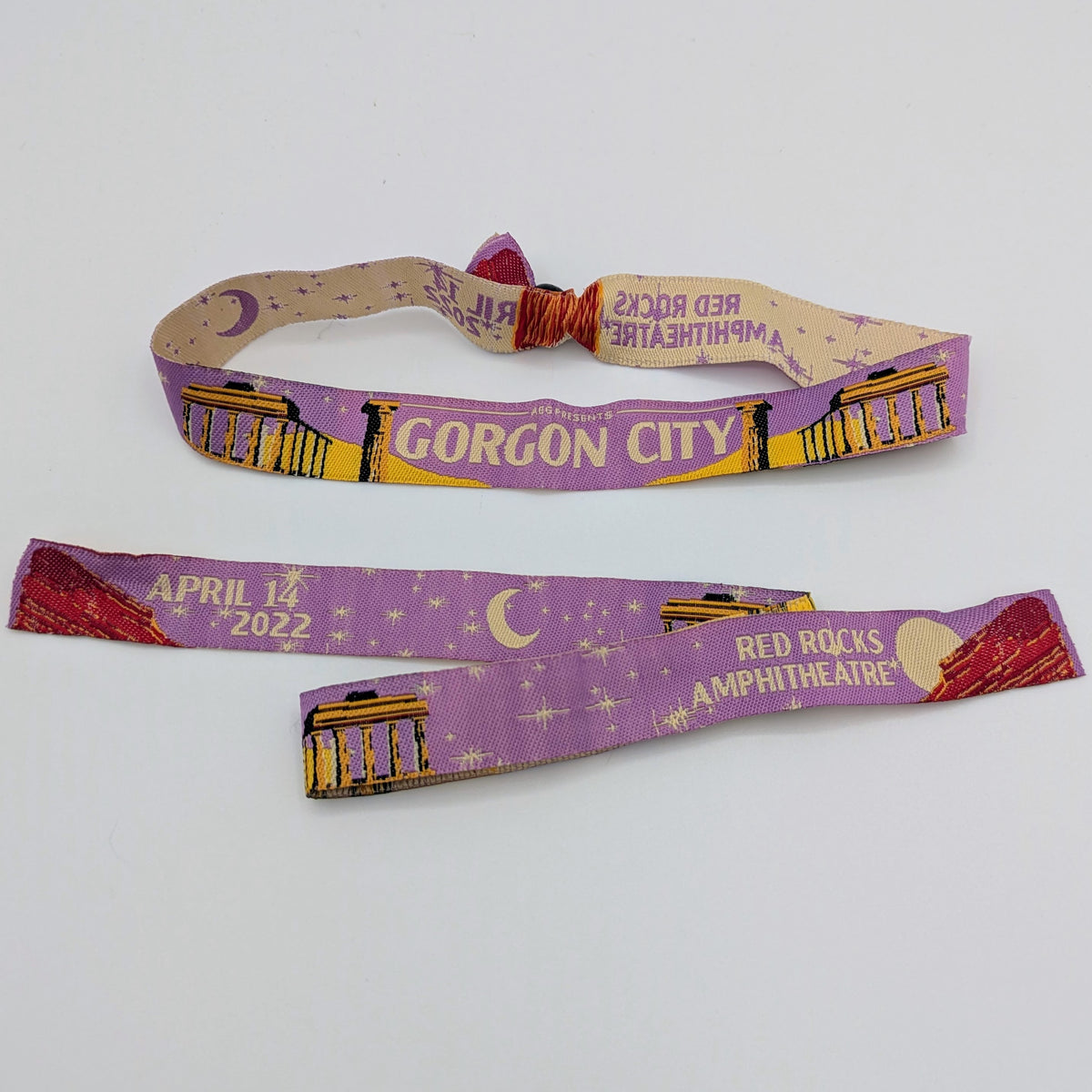 Gorgon City Wristband April 14, 2022 Red Rocks