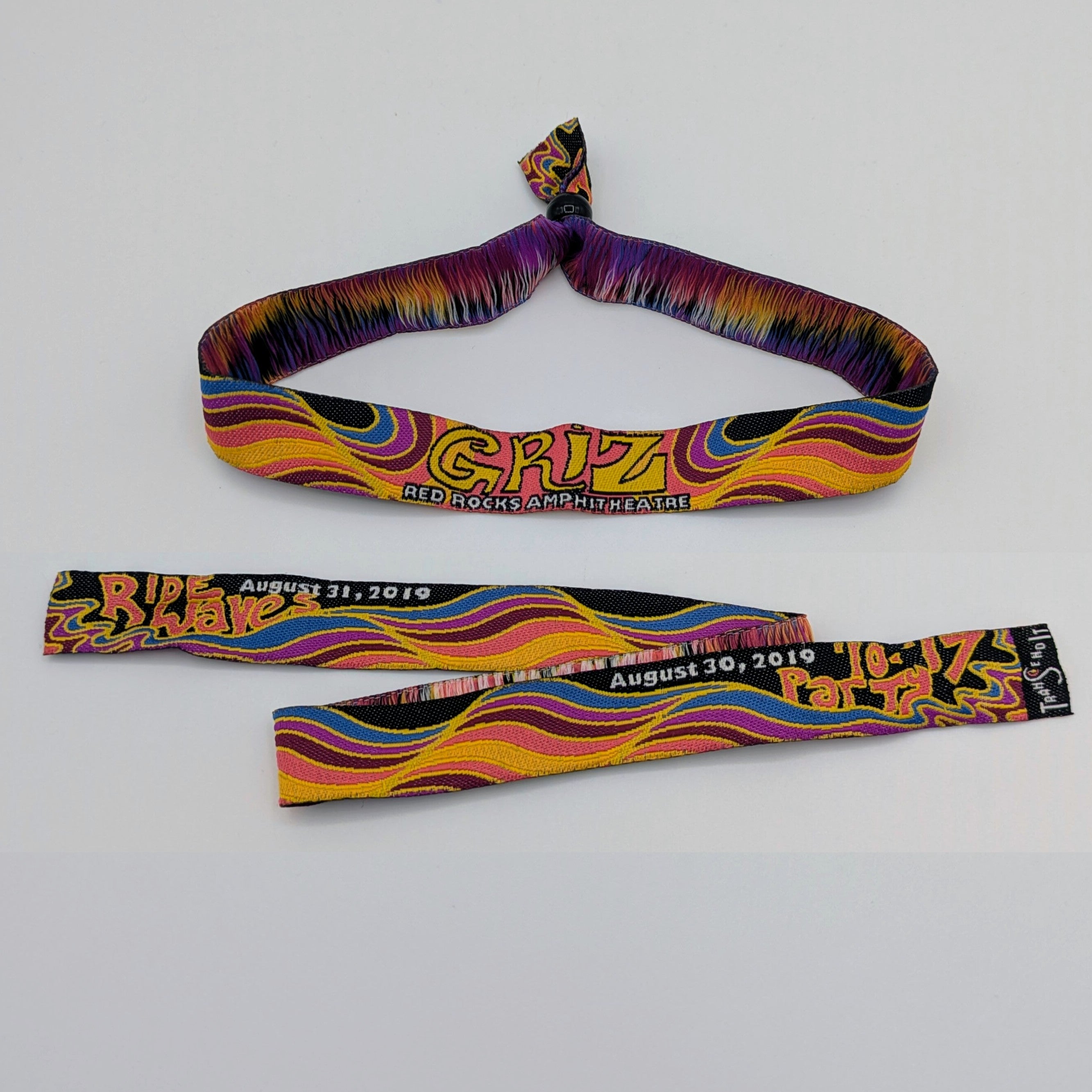 Griz Wristband Aug 31, 2019 Red Rocks