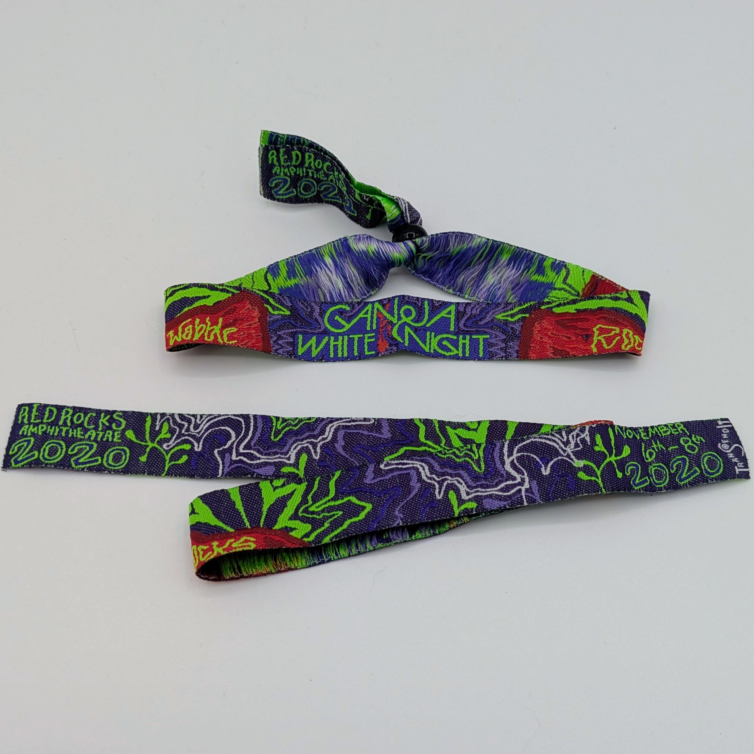 Ganja White Knight Wristband Nov 12-14, 2021 Red Rocks