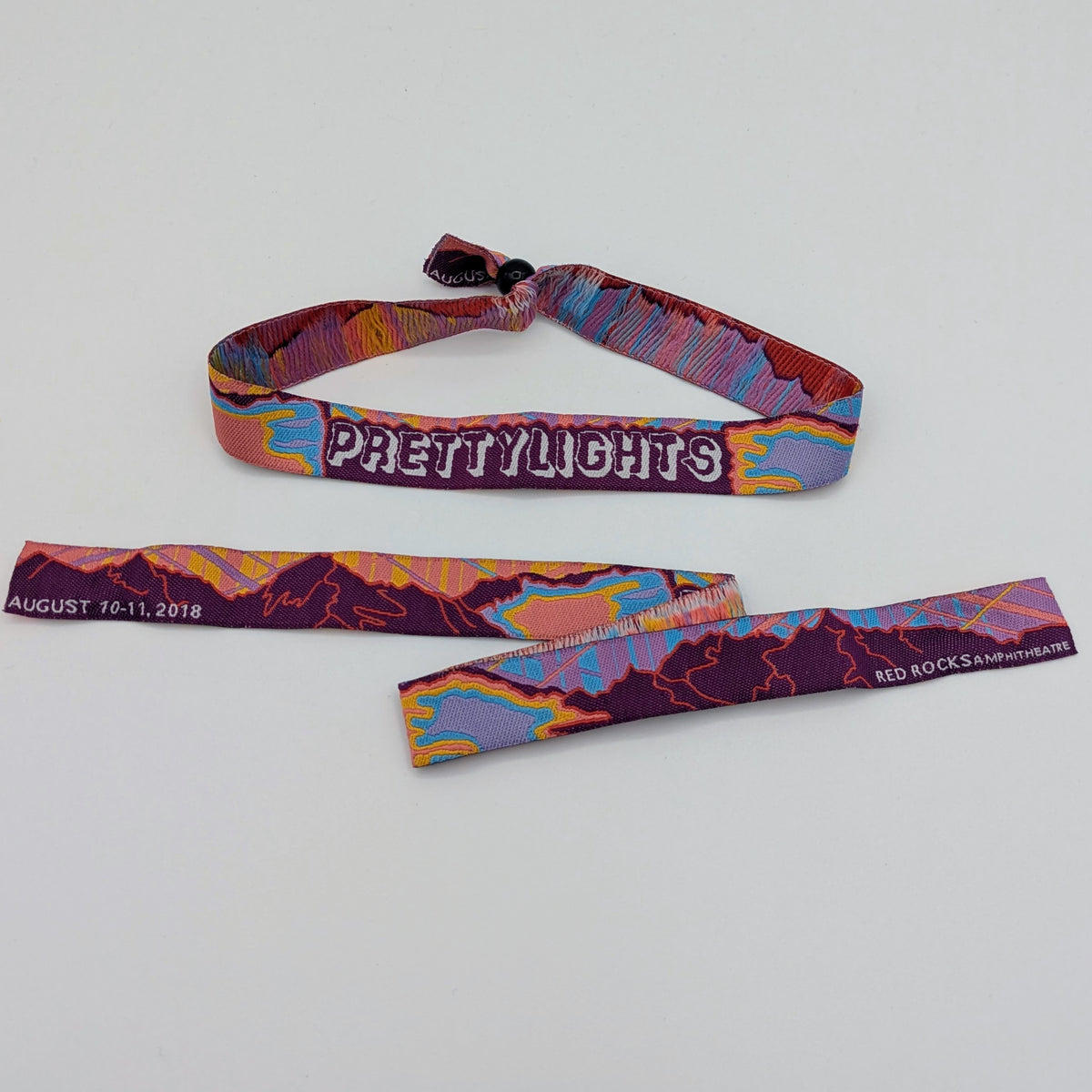 Pretty Lights Wristband Aug 10-11, 2018 Red Rocks