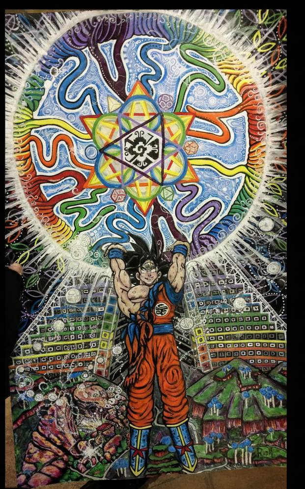 Sacred Spirit Bomb - print