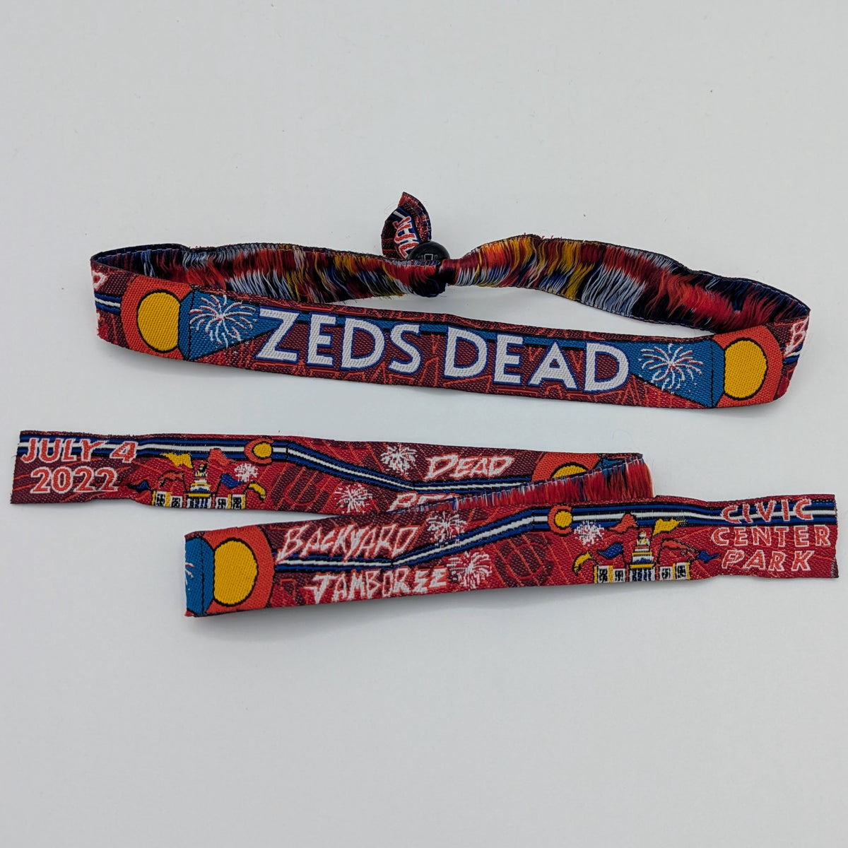 Zeds Dead Wristband July 4, 2022 Civic Center Park