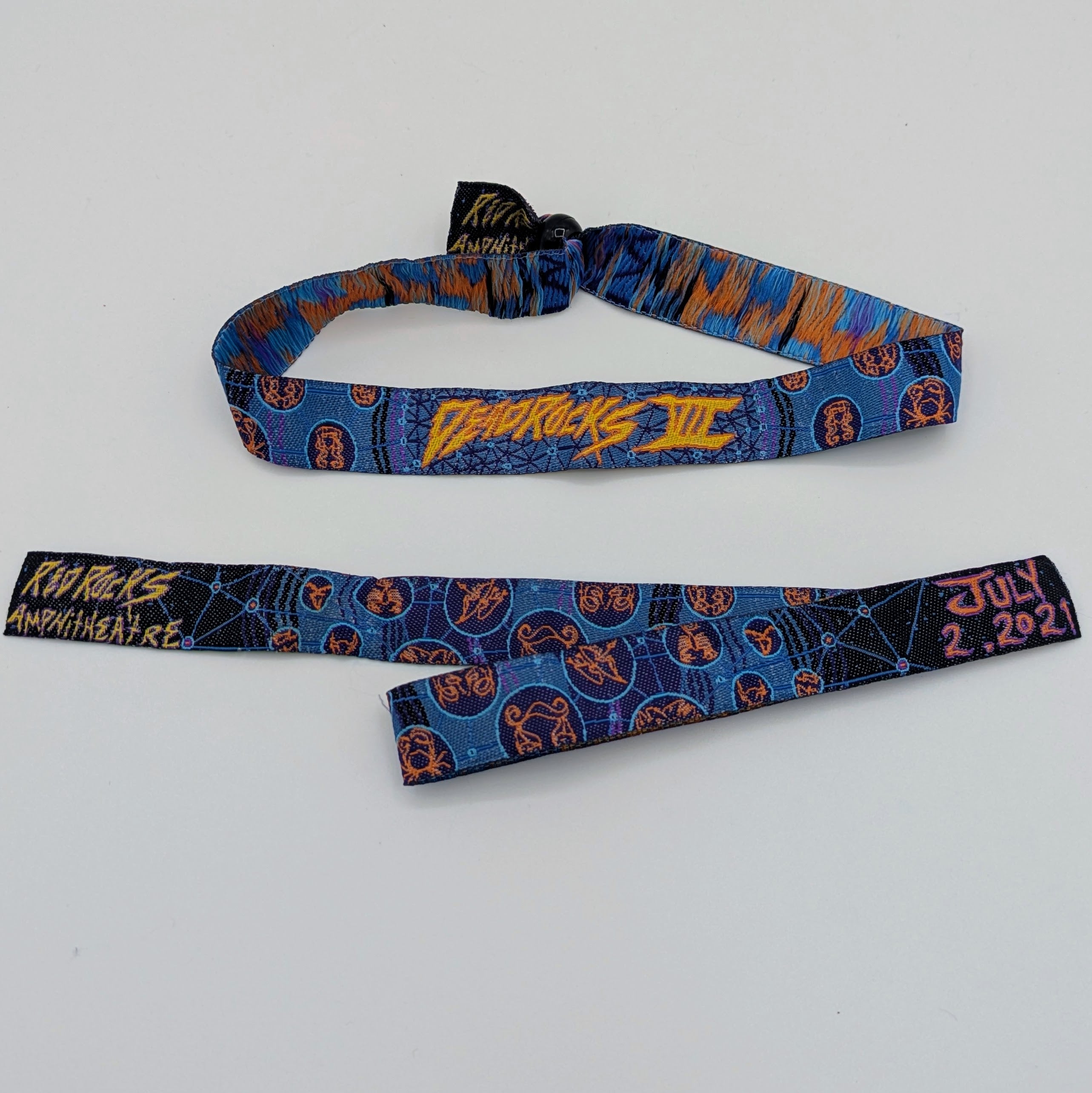 Zeds Dead Wristband July 2, 2021 Dead Rocks VII