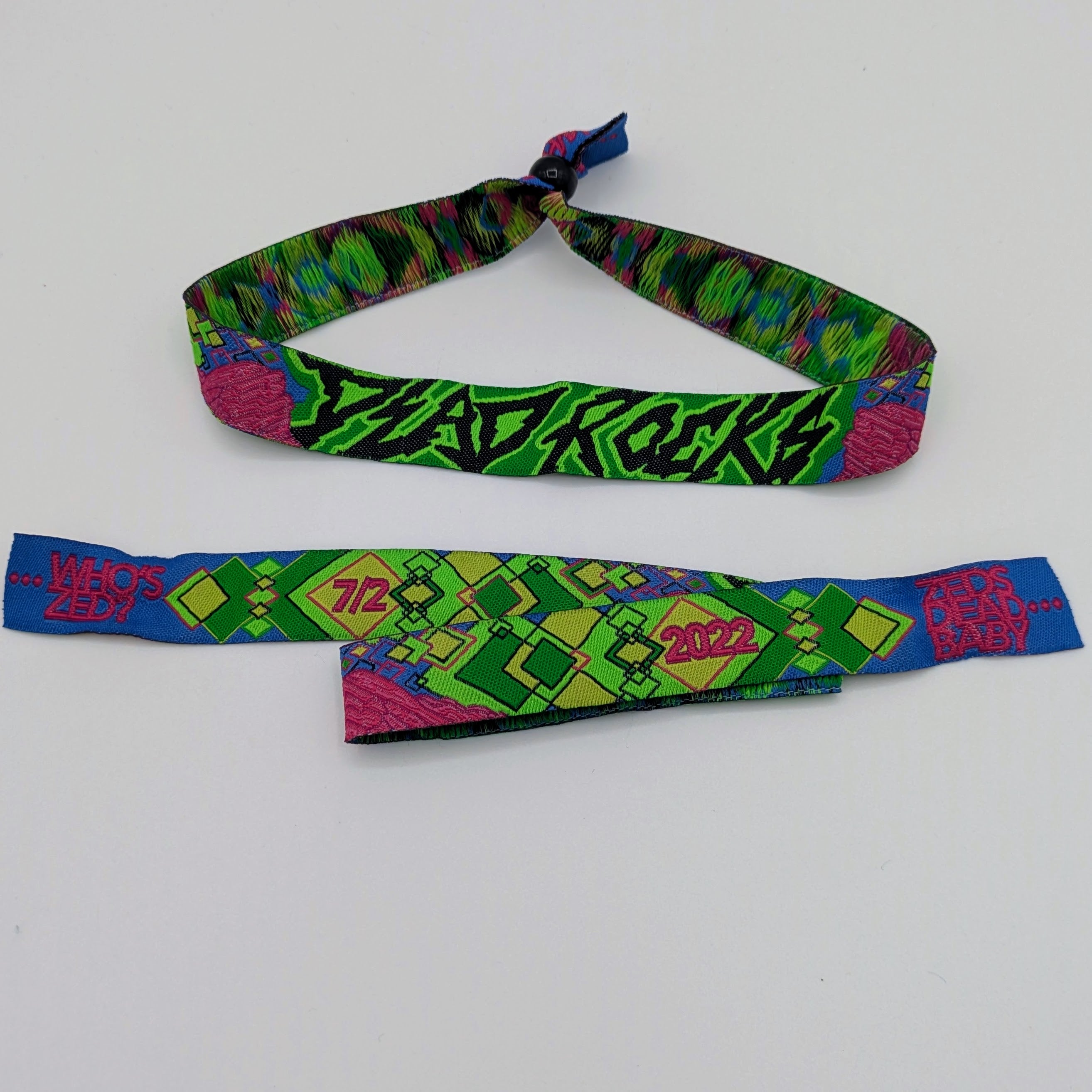 Zeds Dead Wristband July 2, 2022 Dead Rocks